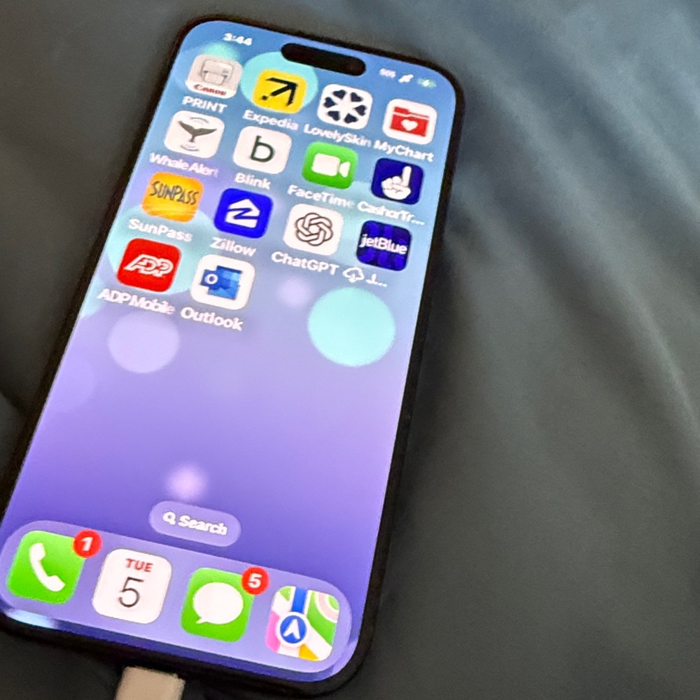 Iphone 15 Pro Blue Titanium
